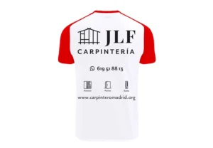 camiseta diseño corporativo jlf
